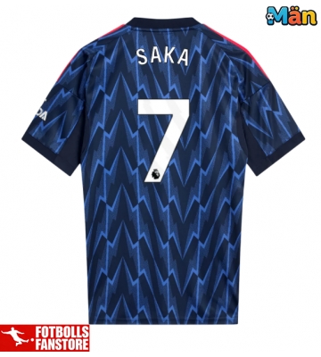 Arsenal Bukayo Saka #7 Bortatröja 2025-26 Kortärmad